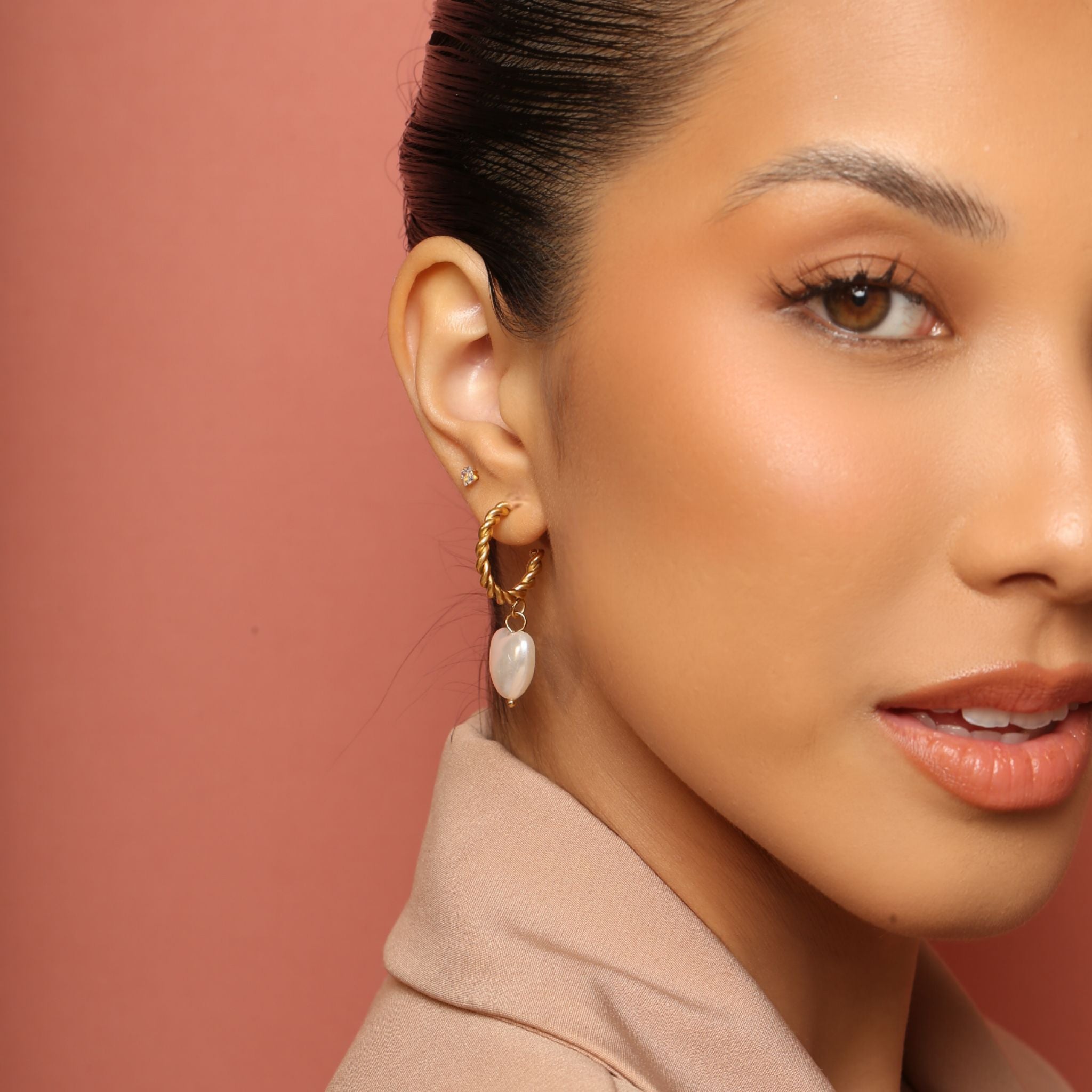 Alfonsa Earrings - Cali Tiger