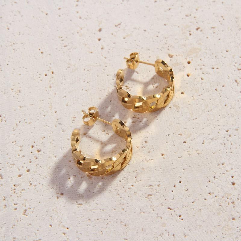 Allegra Earrings - Cali Tiger