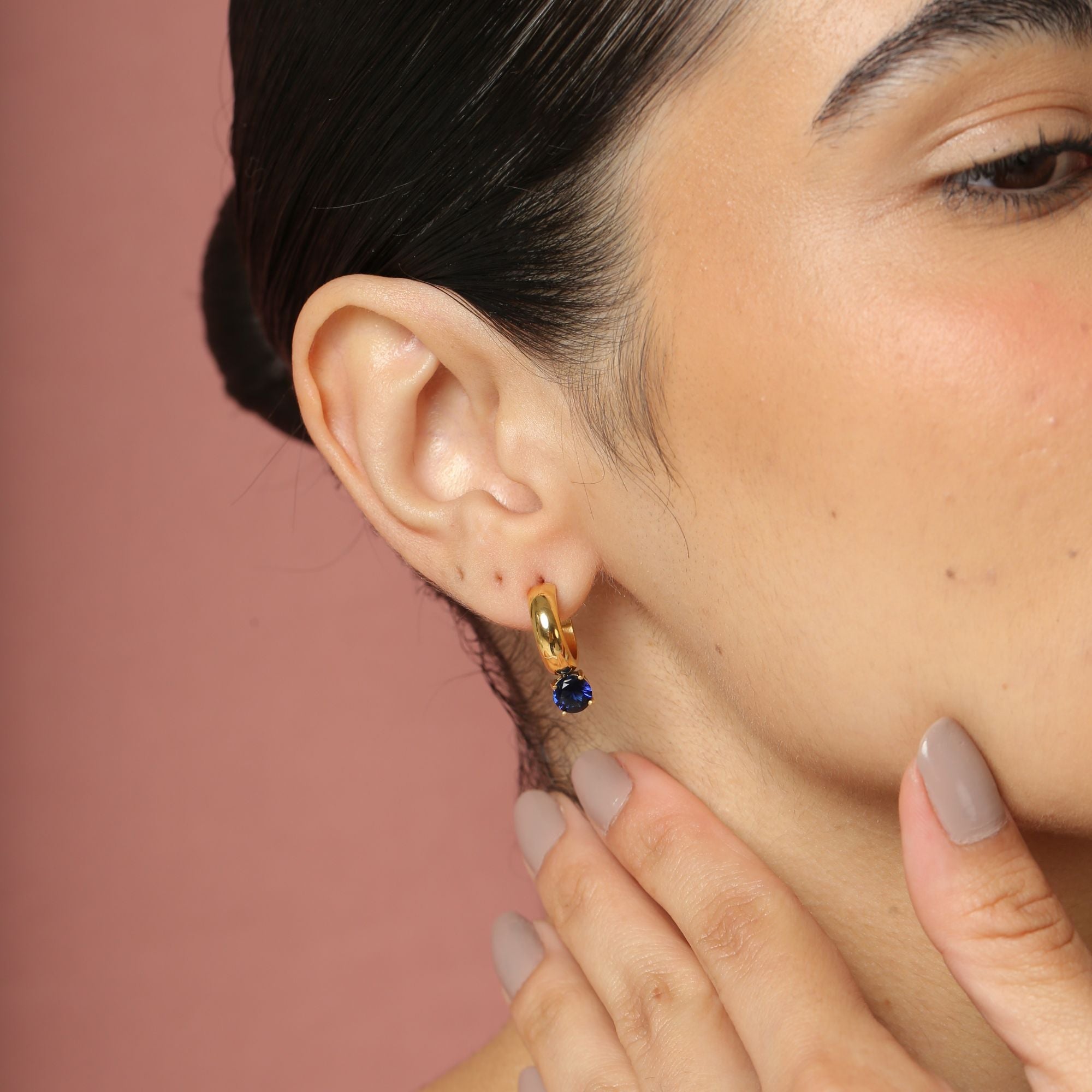 Anete Earrings - Cali Tiger