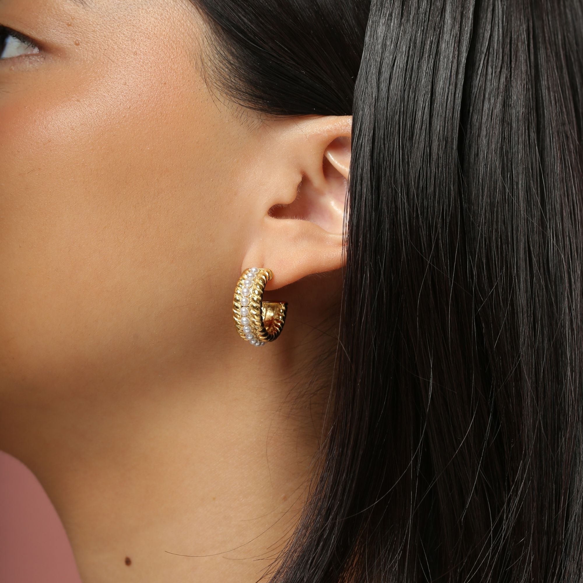 Avena Earrings - Cali Tiger