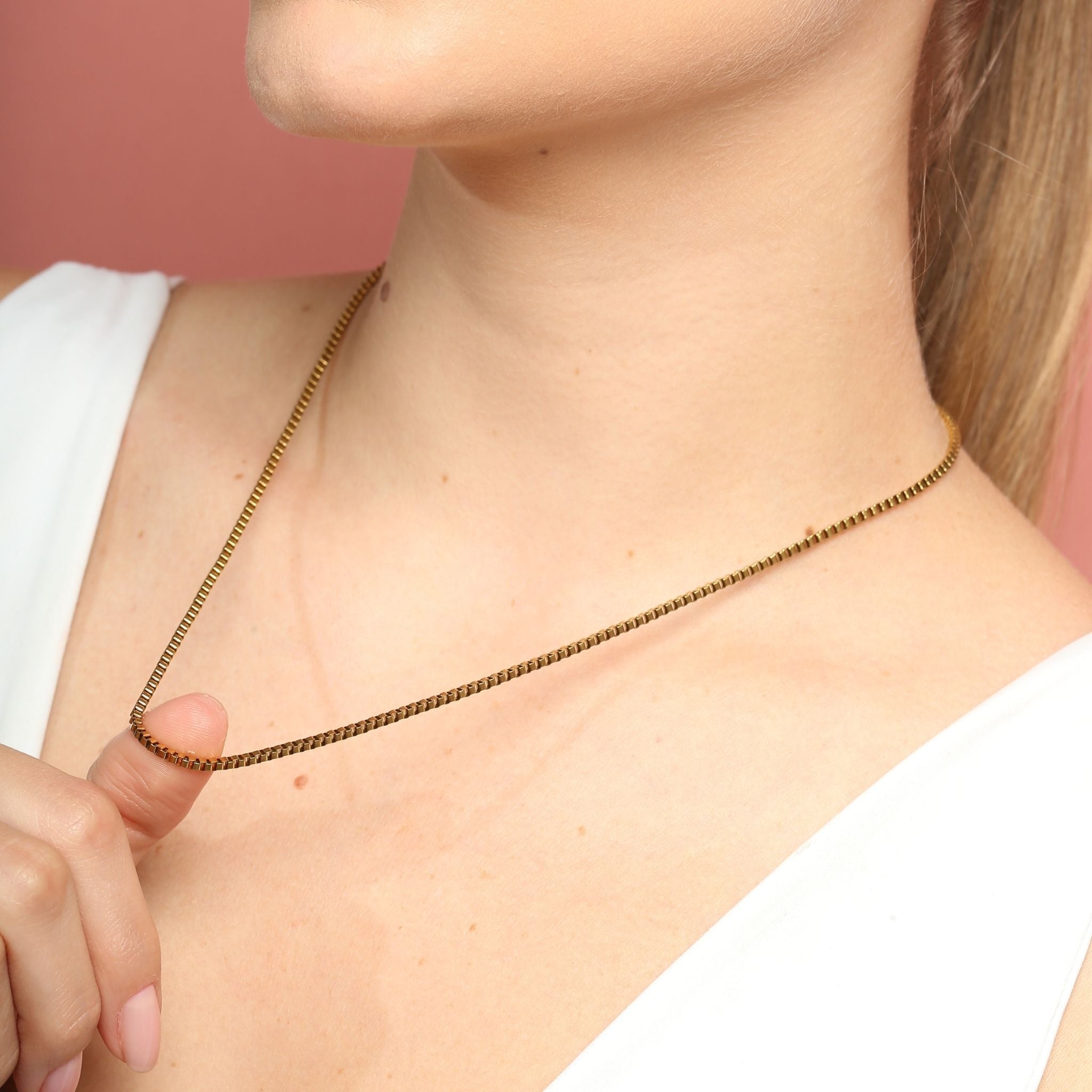 Cleo Chain Necklace - Cali Tiger