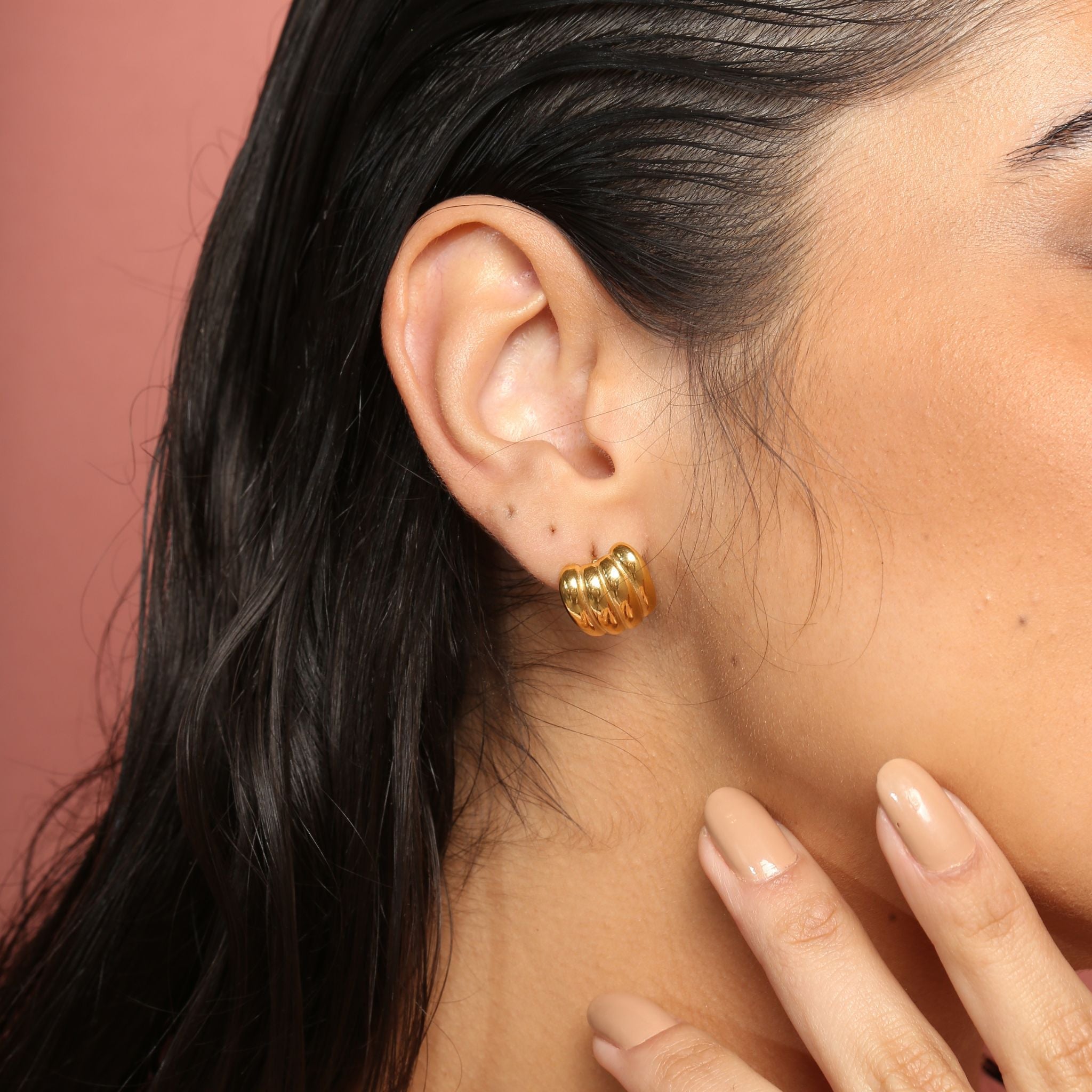 Marisa Earrings - Cali Tiger