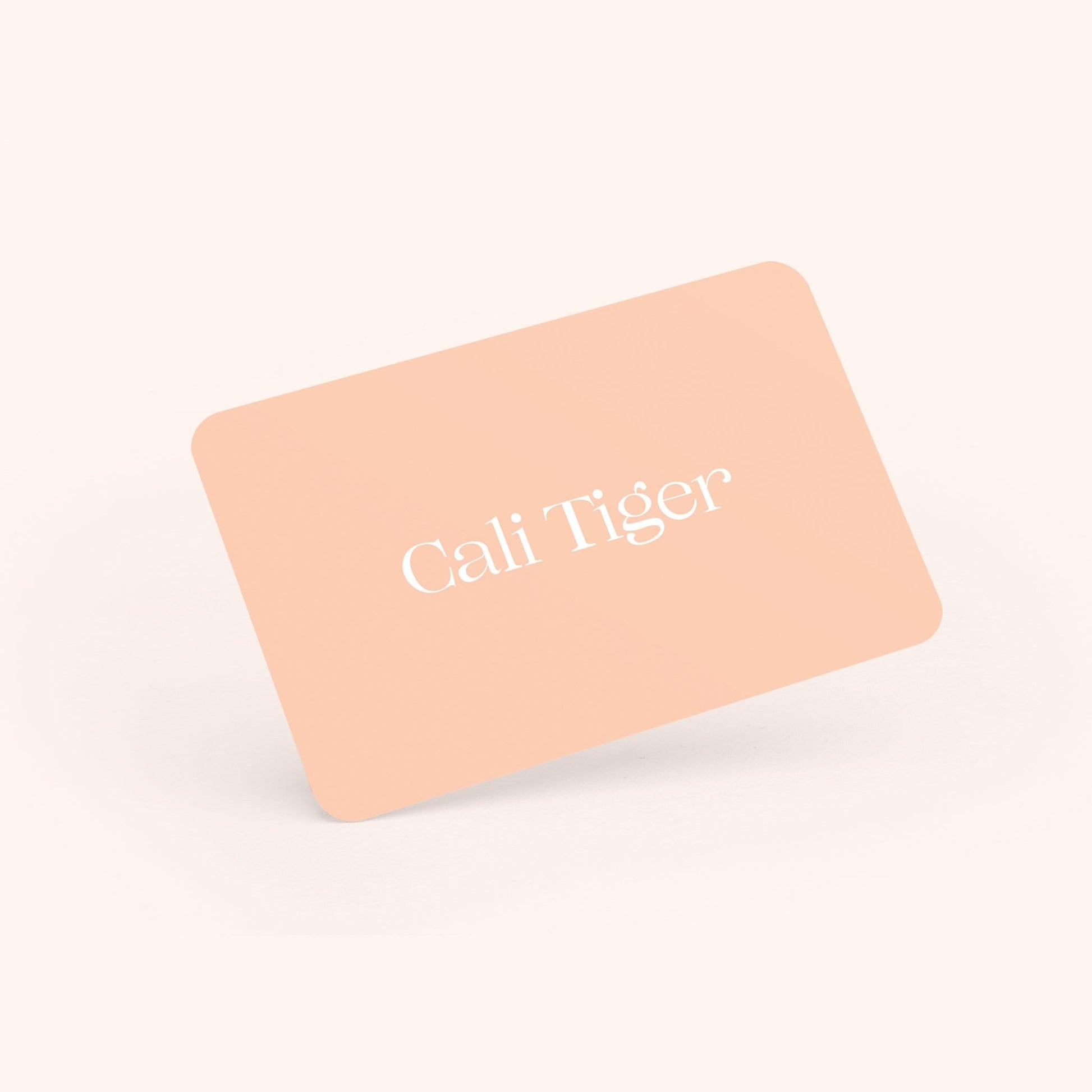 $20 Gift Card First Time Customers Only - Cali Tiger