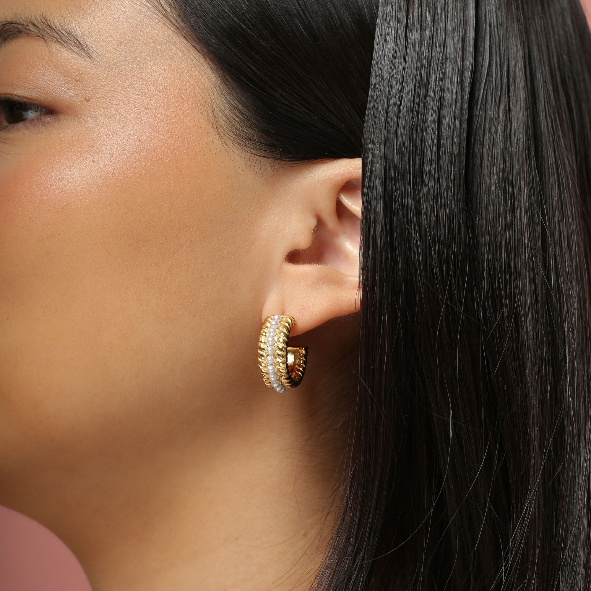 Avena Earrings - Cali Tiger