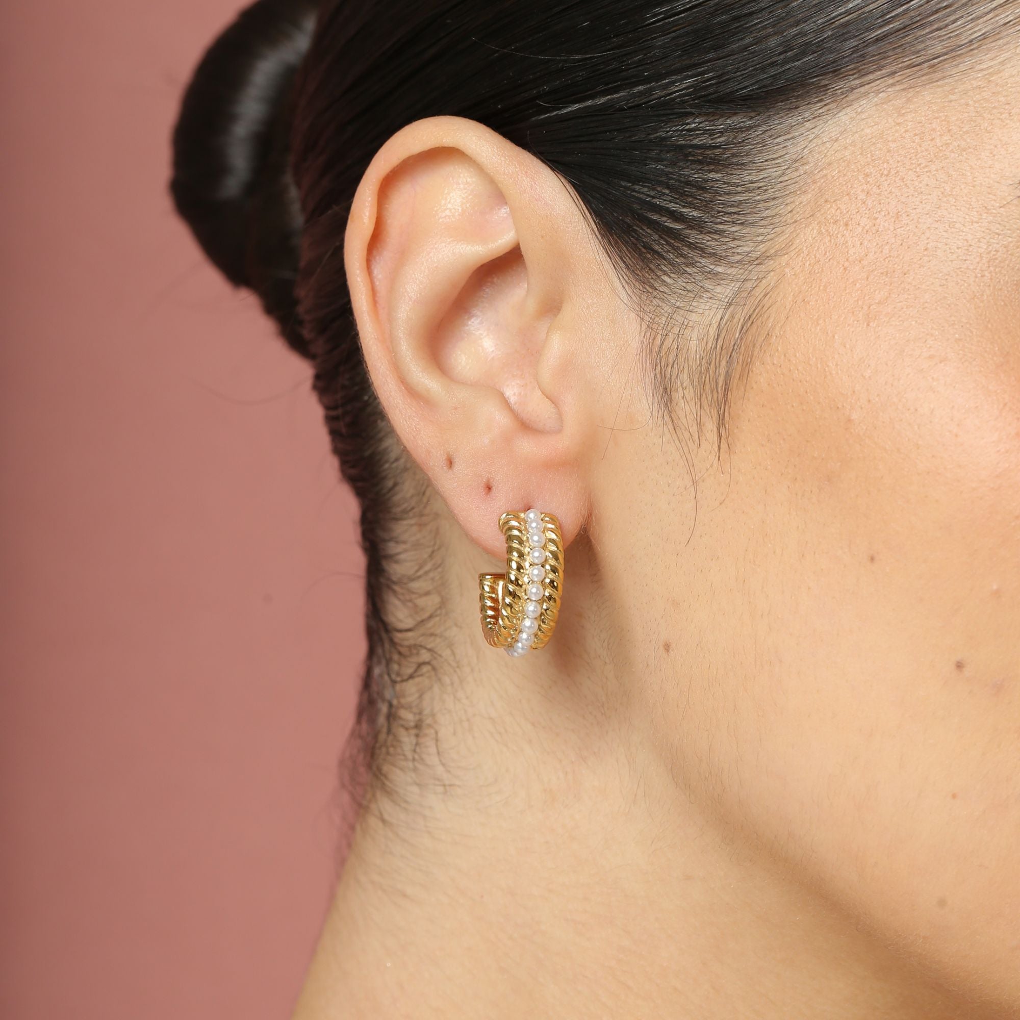 Avena Earrings - Cali Tiger