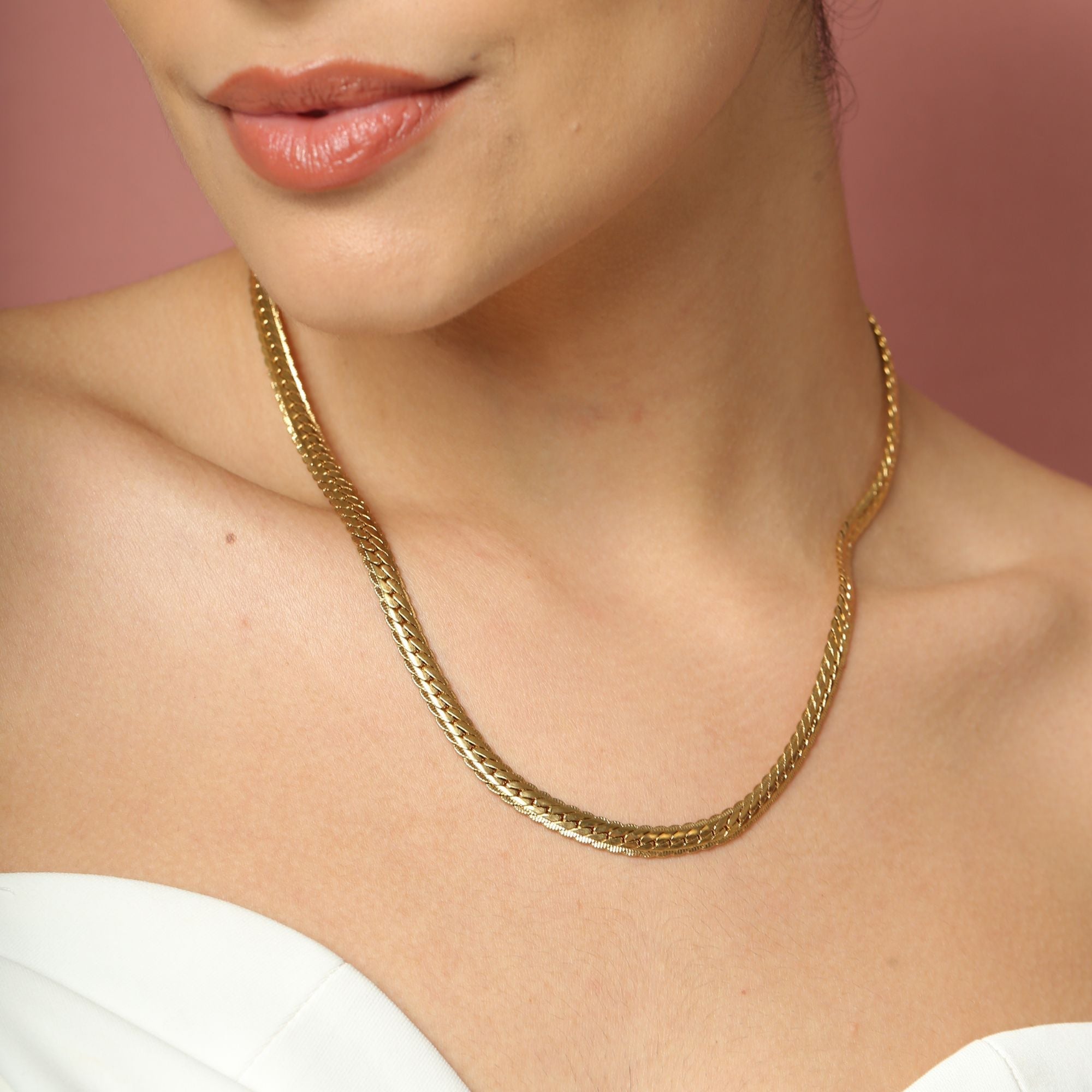 Berenice Chain Necklace - Cali Tiger