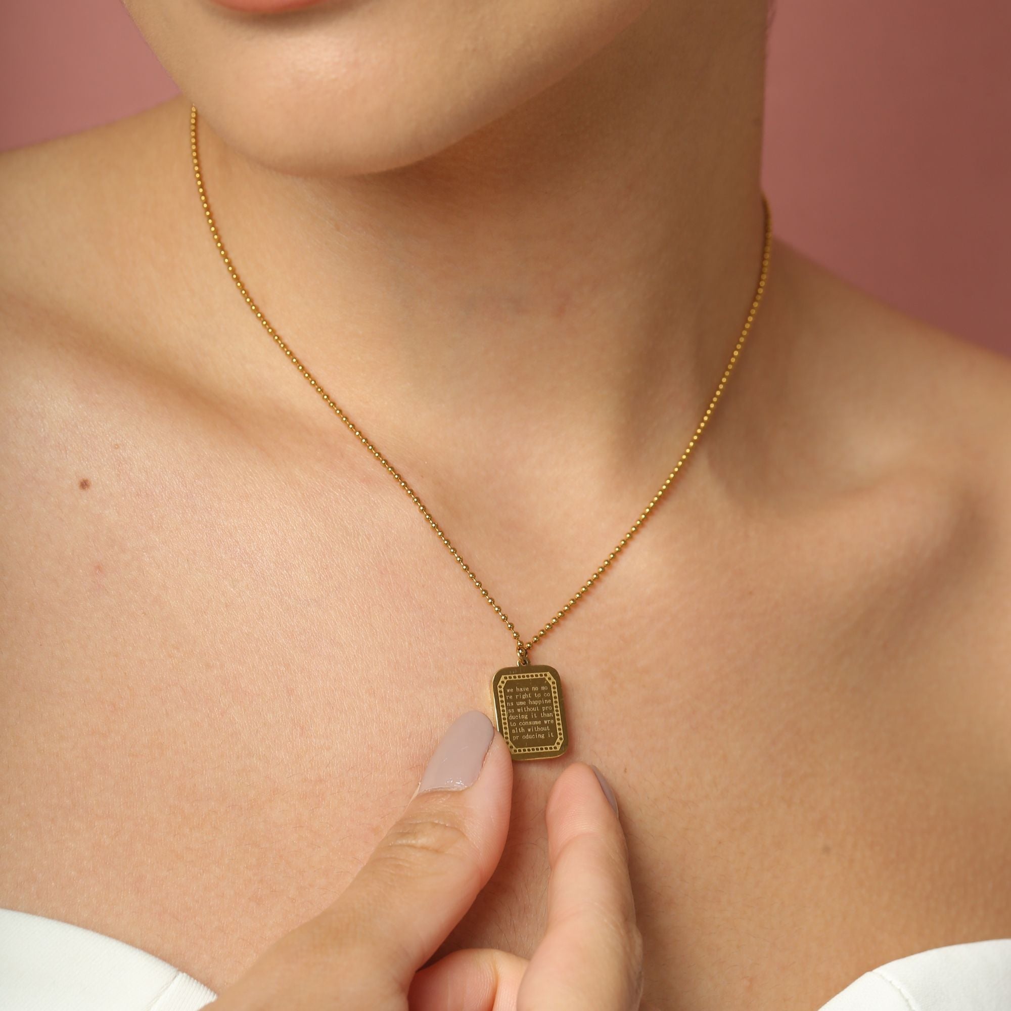 Bertie Necklace - Cali Tiger