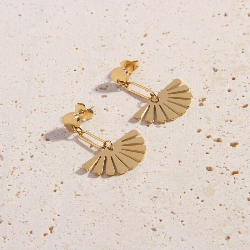 Bricia Earrings - Cali Tiger