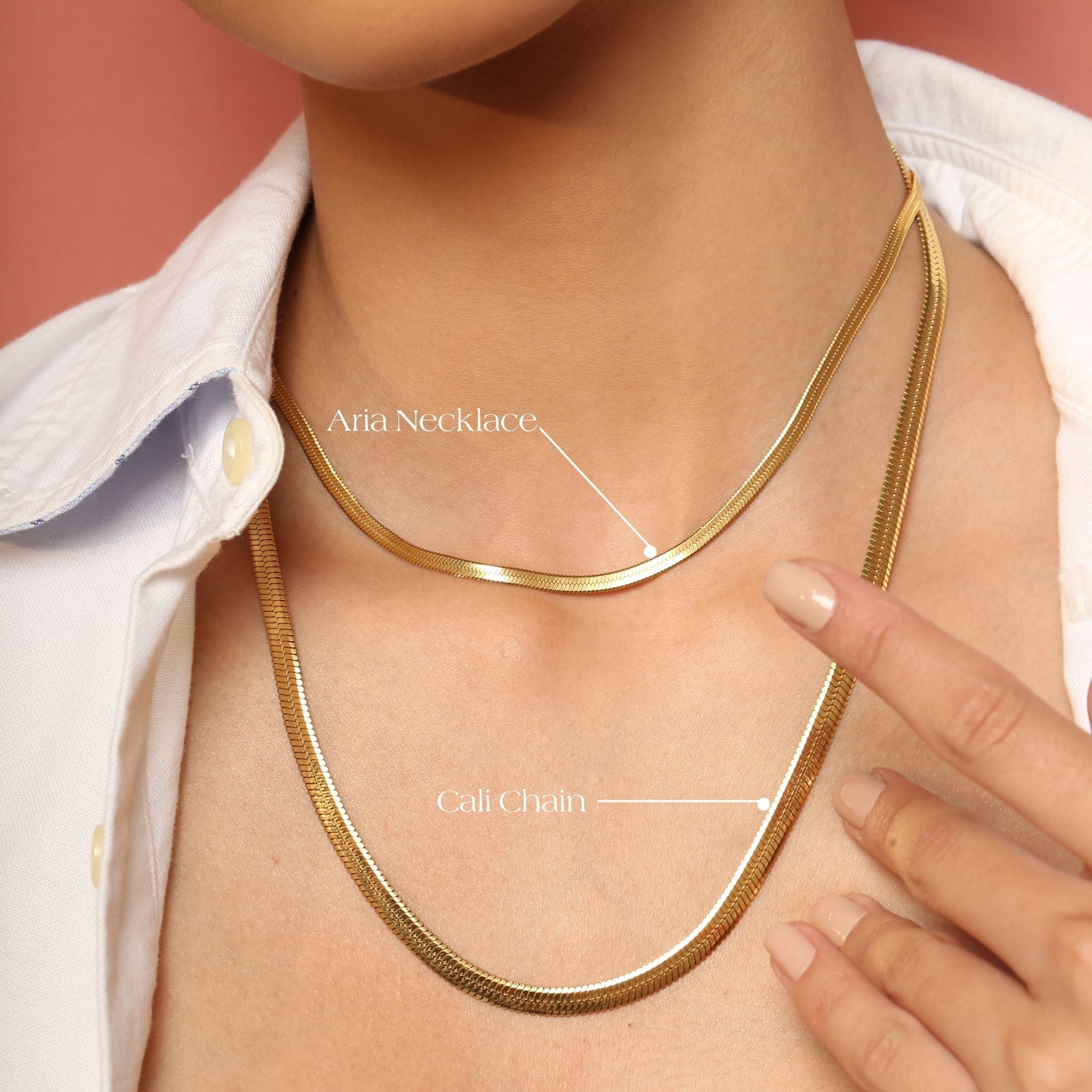 Cali Chain Necklace - Cali Tiger