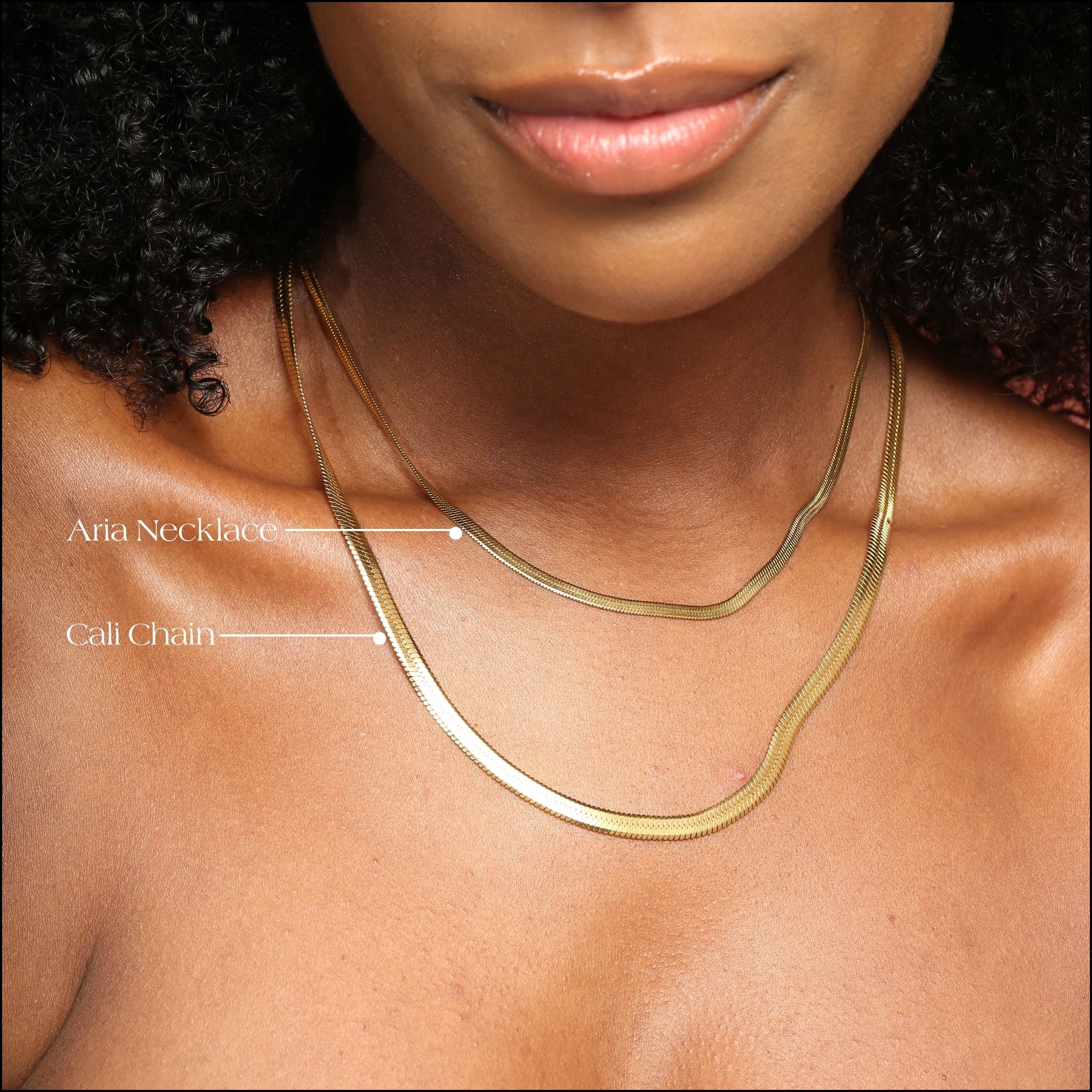 Cali Chain Necklace - Cali Tiger