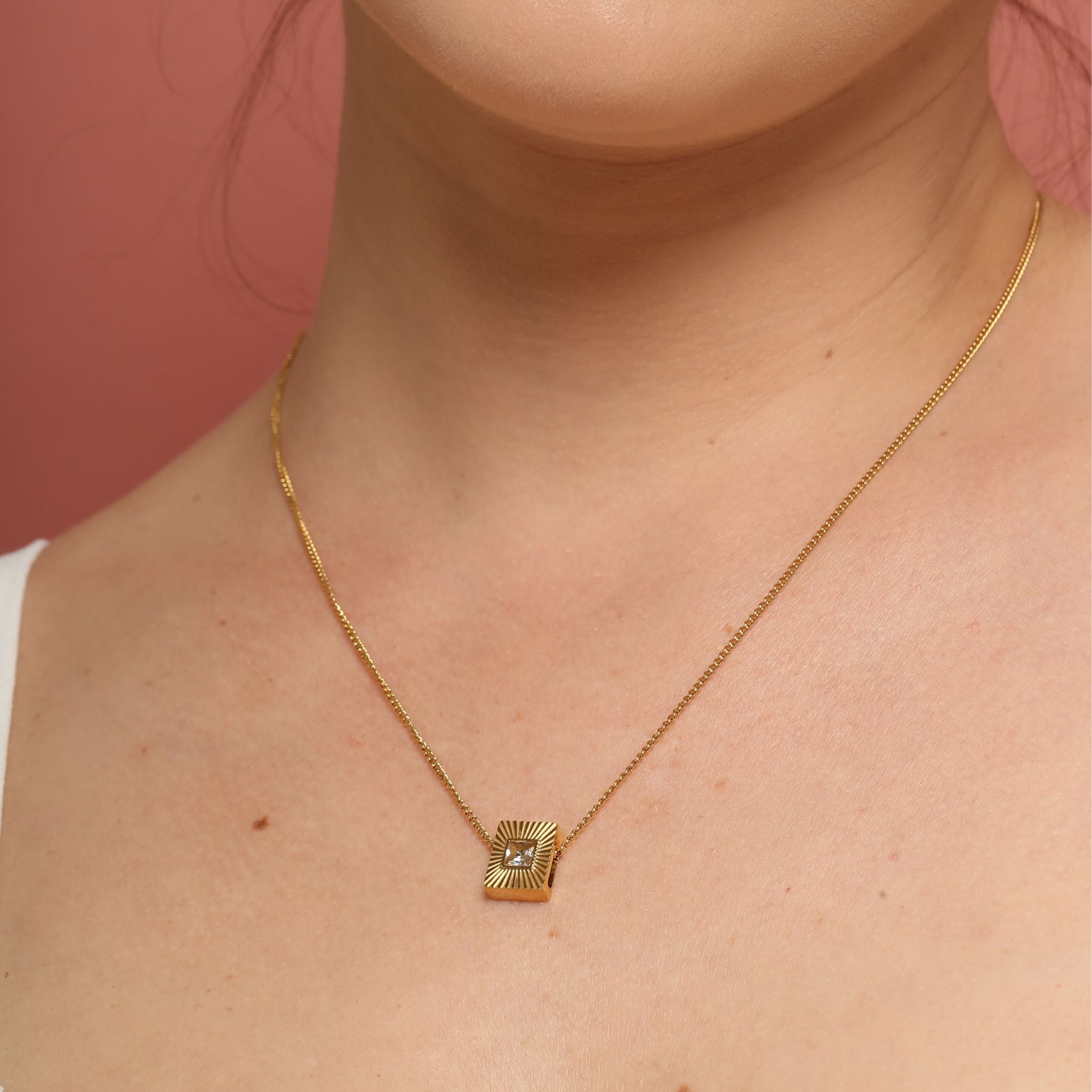 Camellia Necklace - Cali Tiger