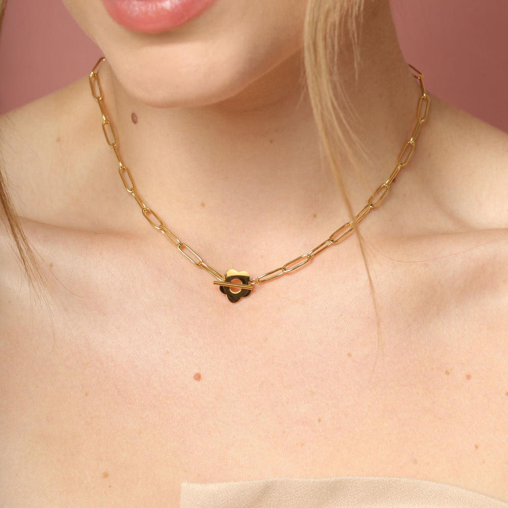 Cariana Chain Necklace - Cali Tiger