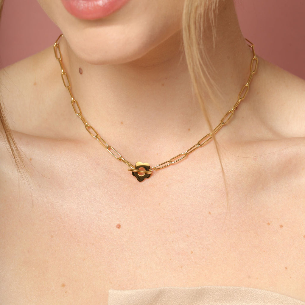 Cariana Chain Necklace - Cali Tiger