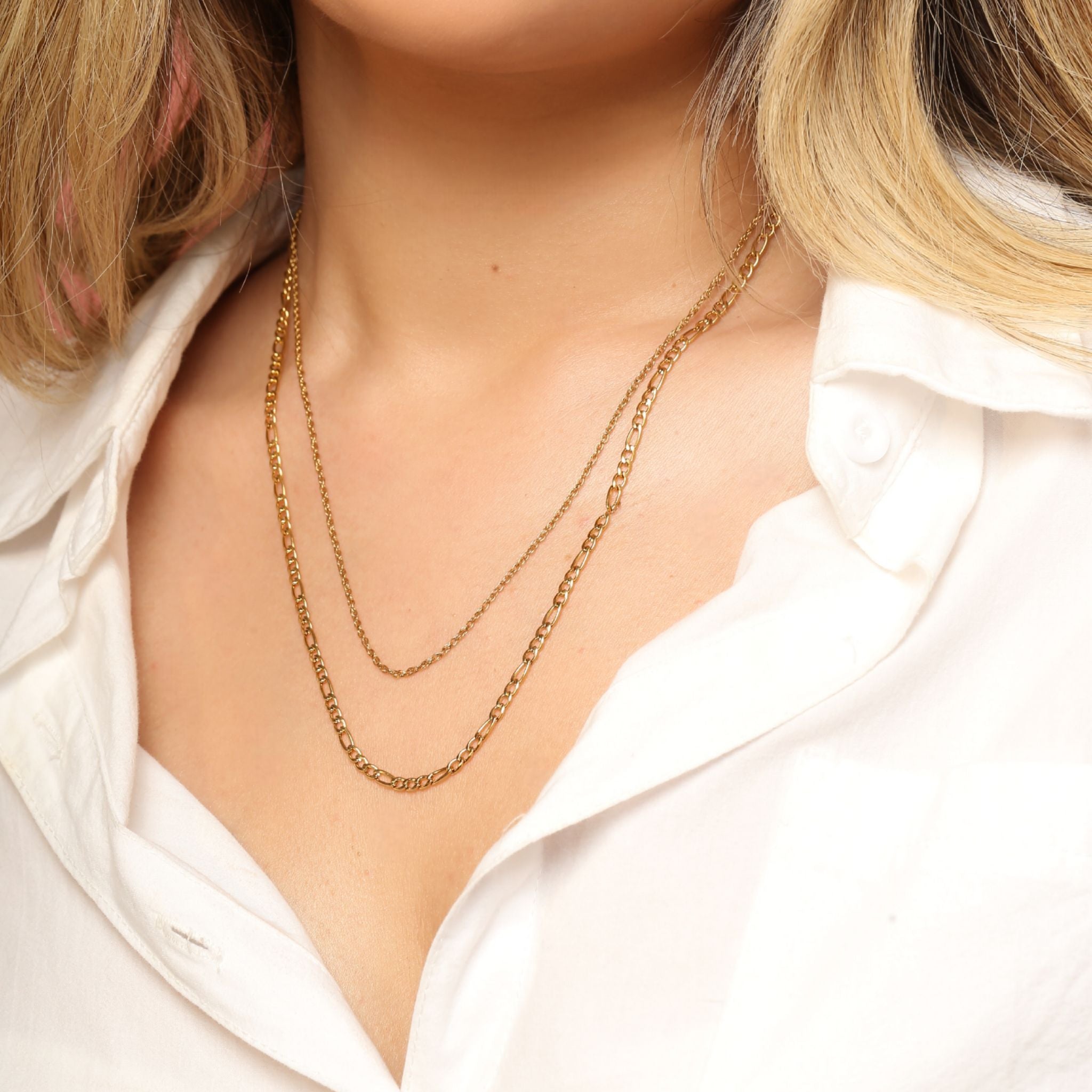 Carola Chain Necklace - Cali Tiger