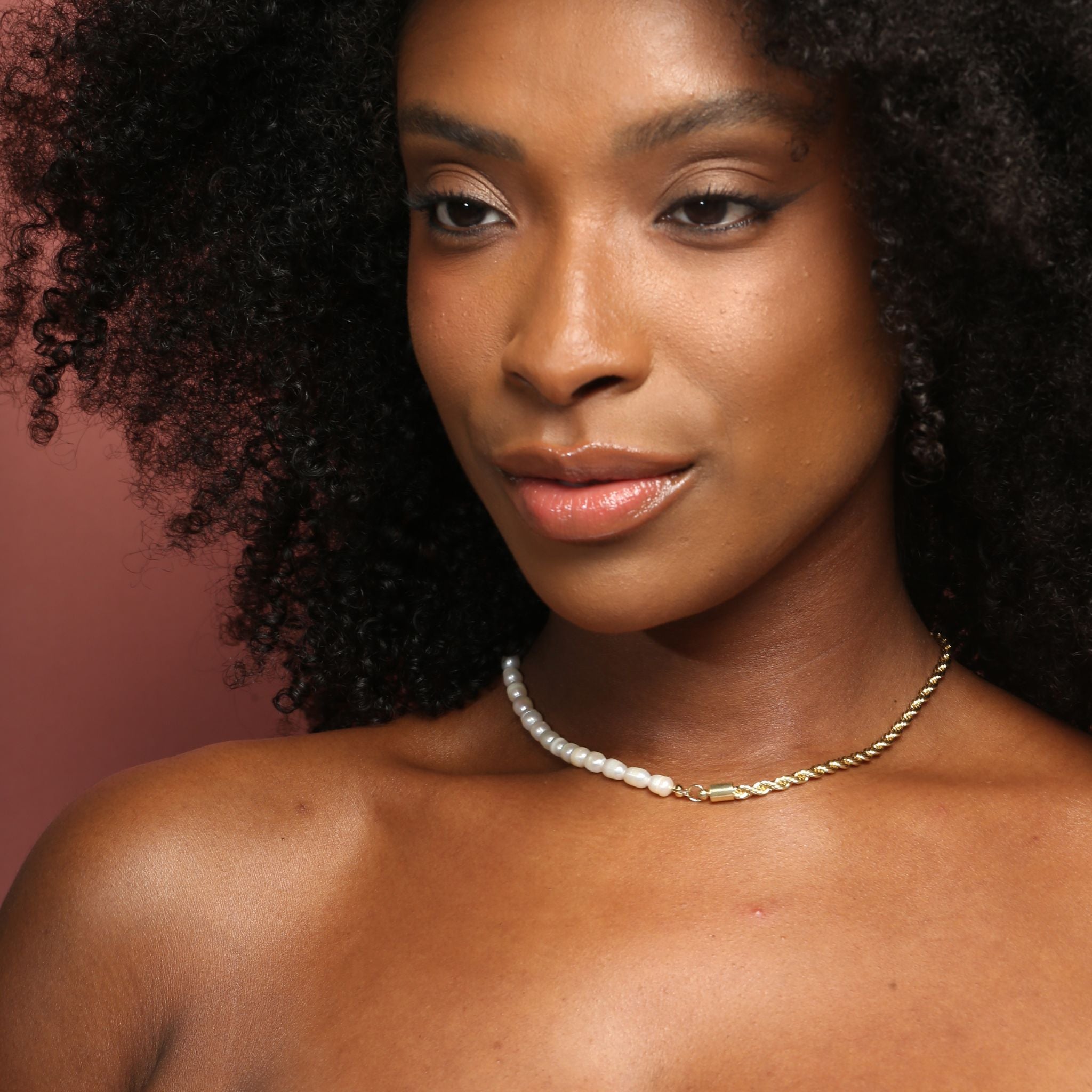 Cinzia Necklace - Cali Tiger