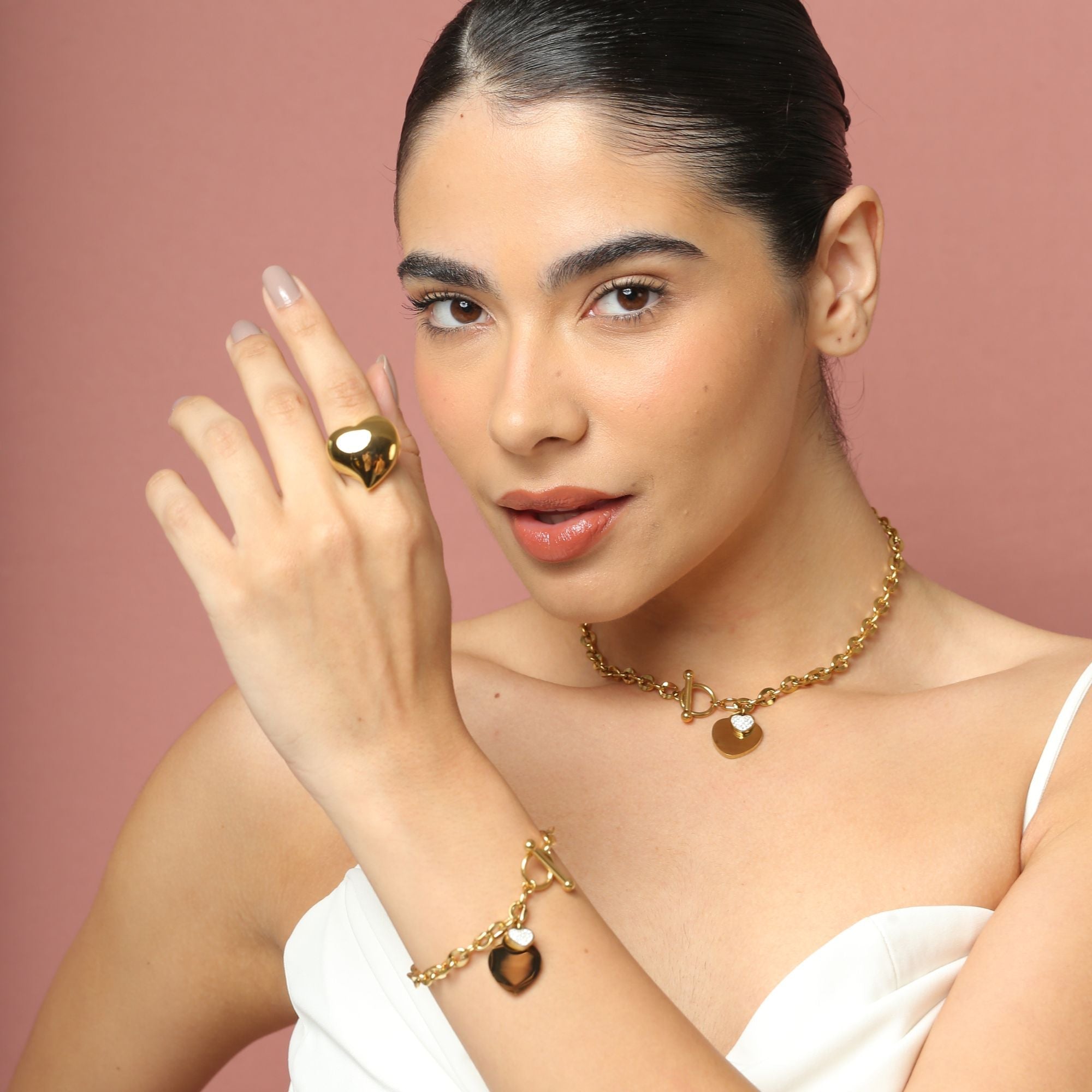 Cristalda Necklace - Cali Tiger
