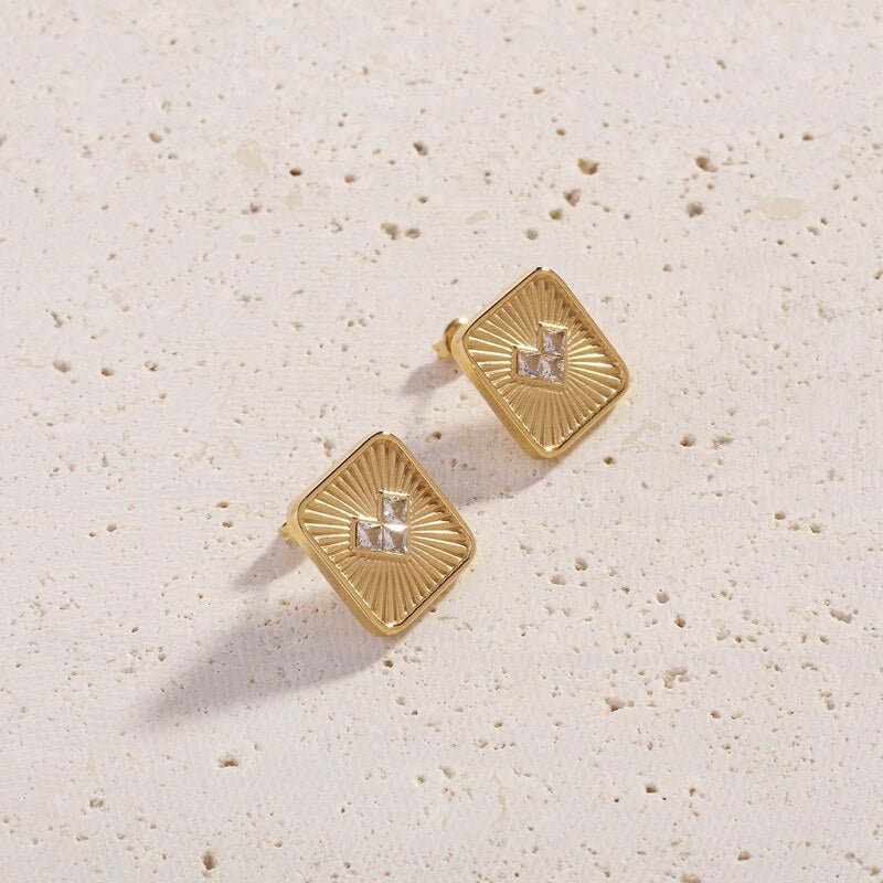 Dalcisa Stud Earrings - Cali Tiger