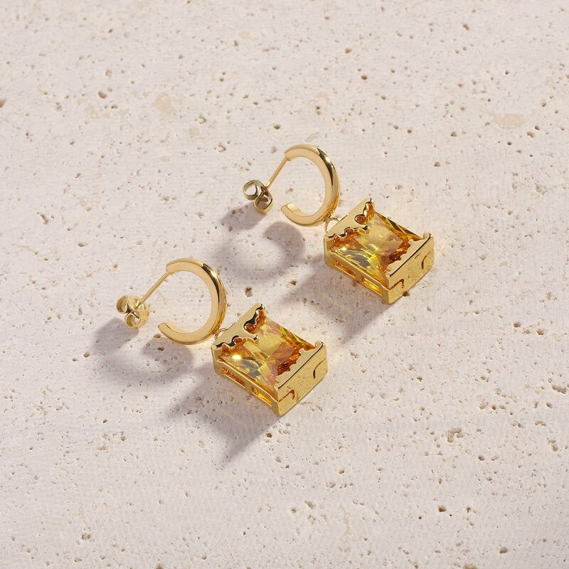 Diodora Earrings - Cali Tiger