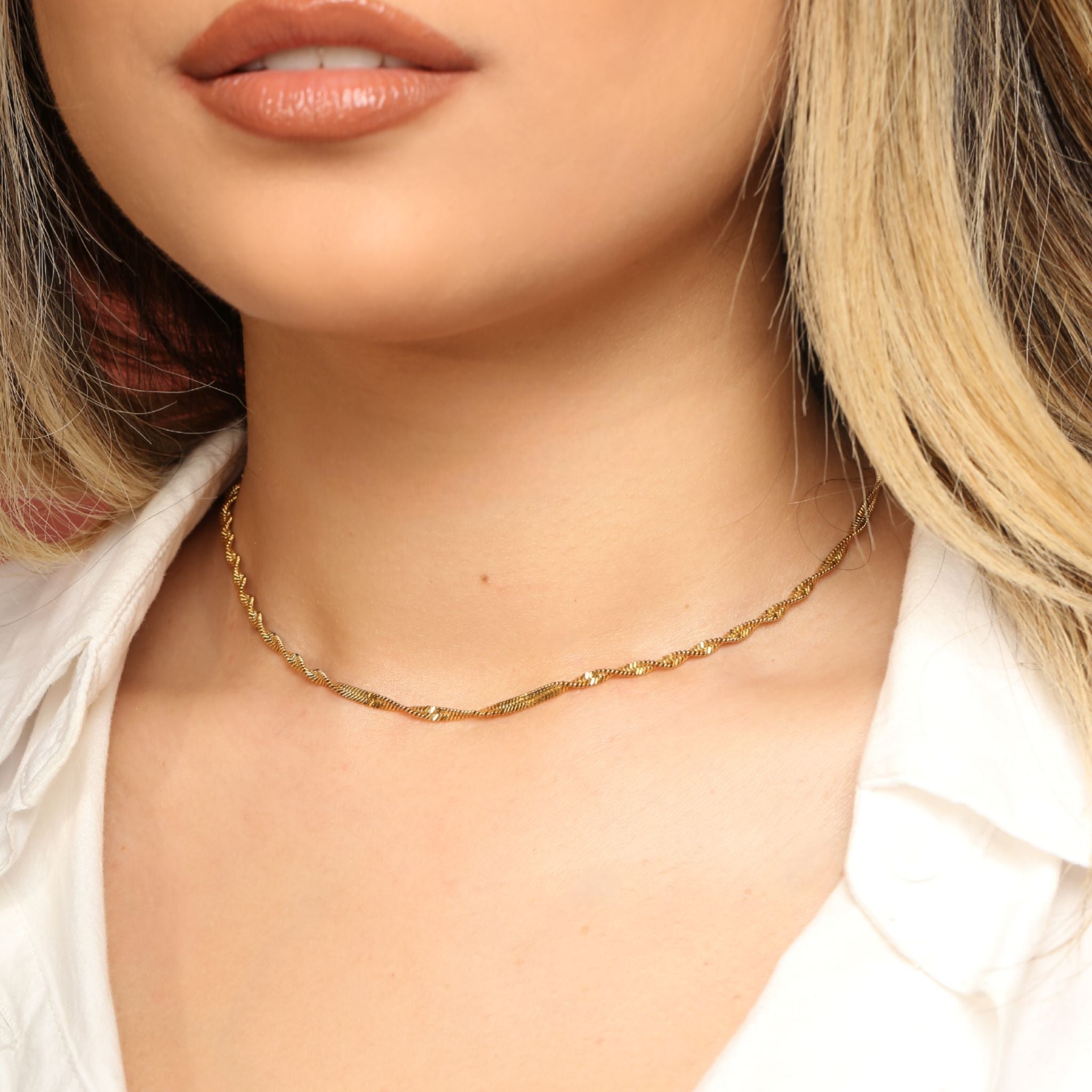 Hera Chain Necklace - Cali Tiger