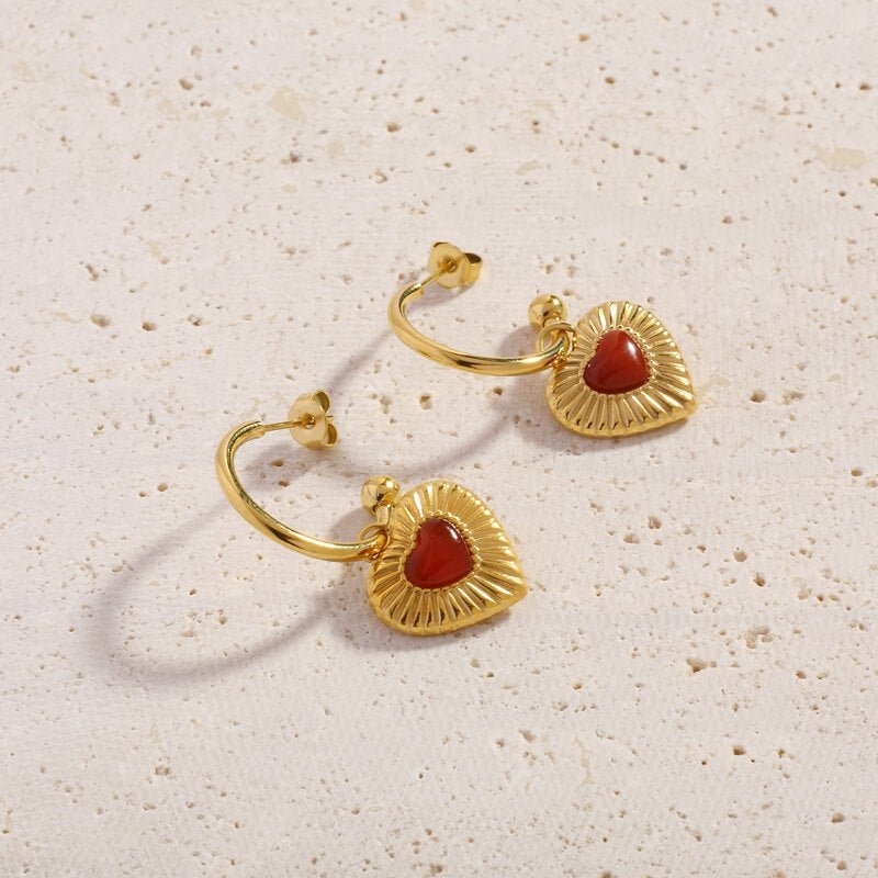 Ovidia Earrings - Cali Tiger