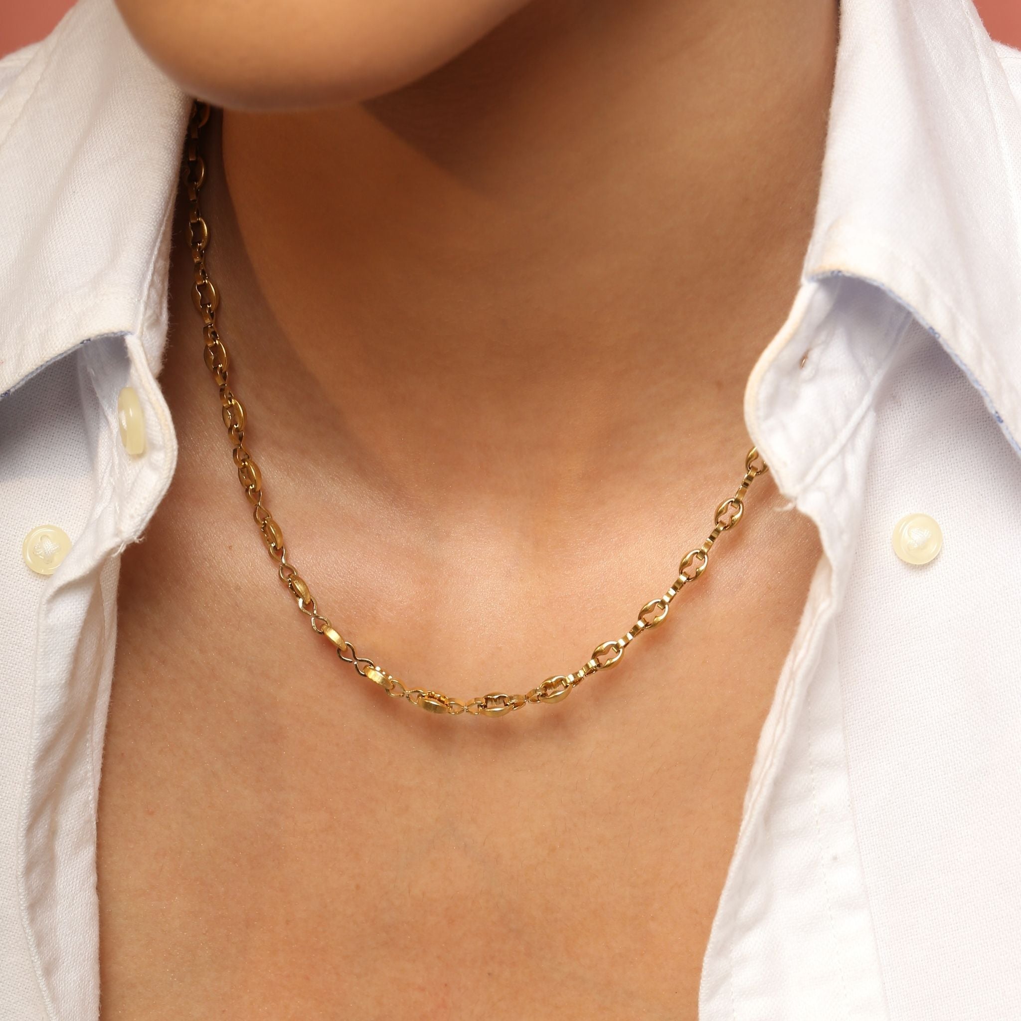 Rita Chain Necklace - Cali Tiger