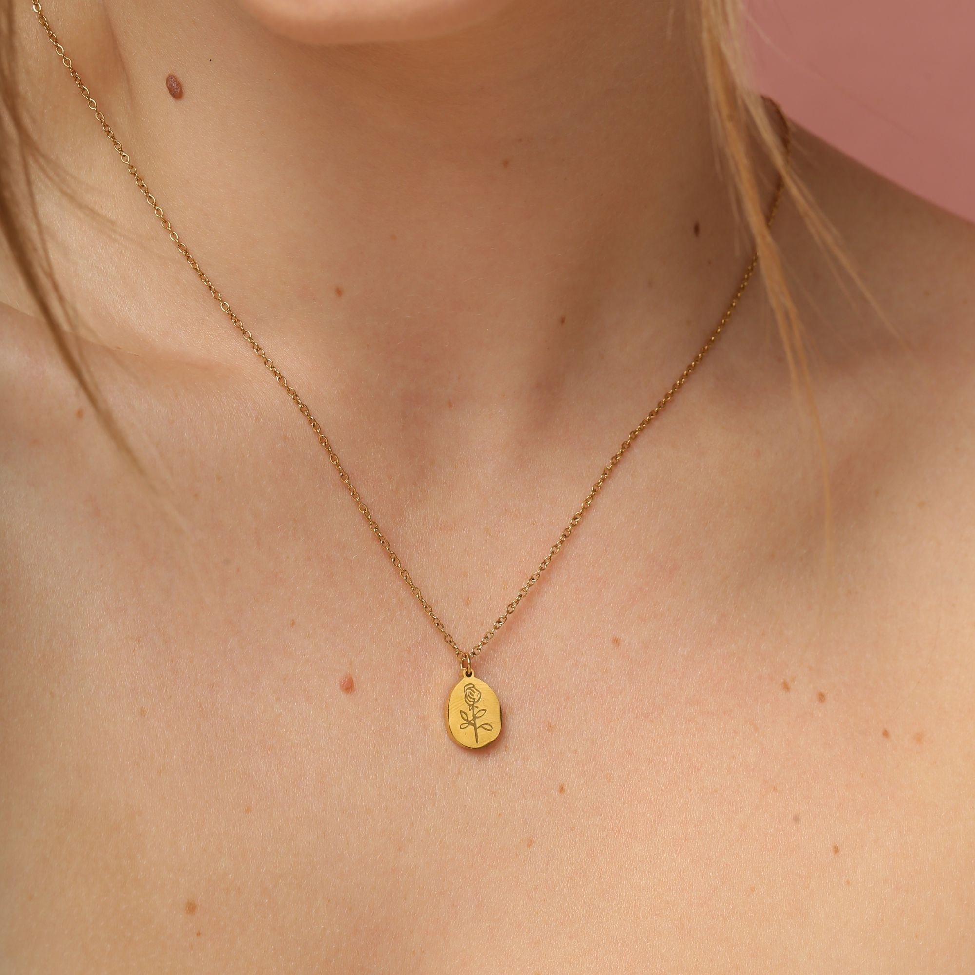 Rose Necklace - Cali Tiger