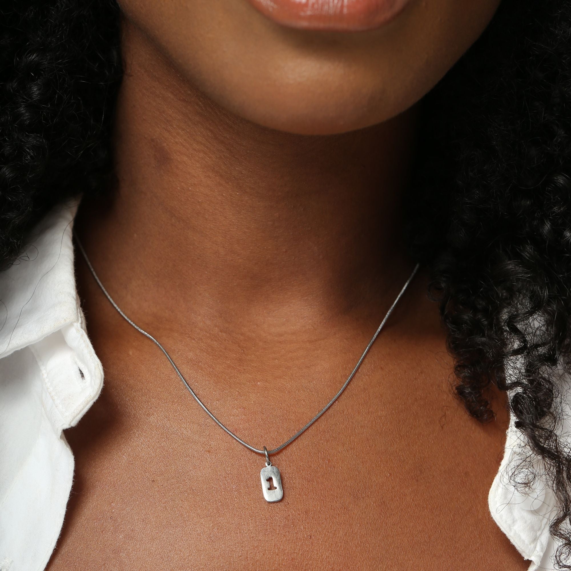 Silver Celestina Necklace - Cali Tiger