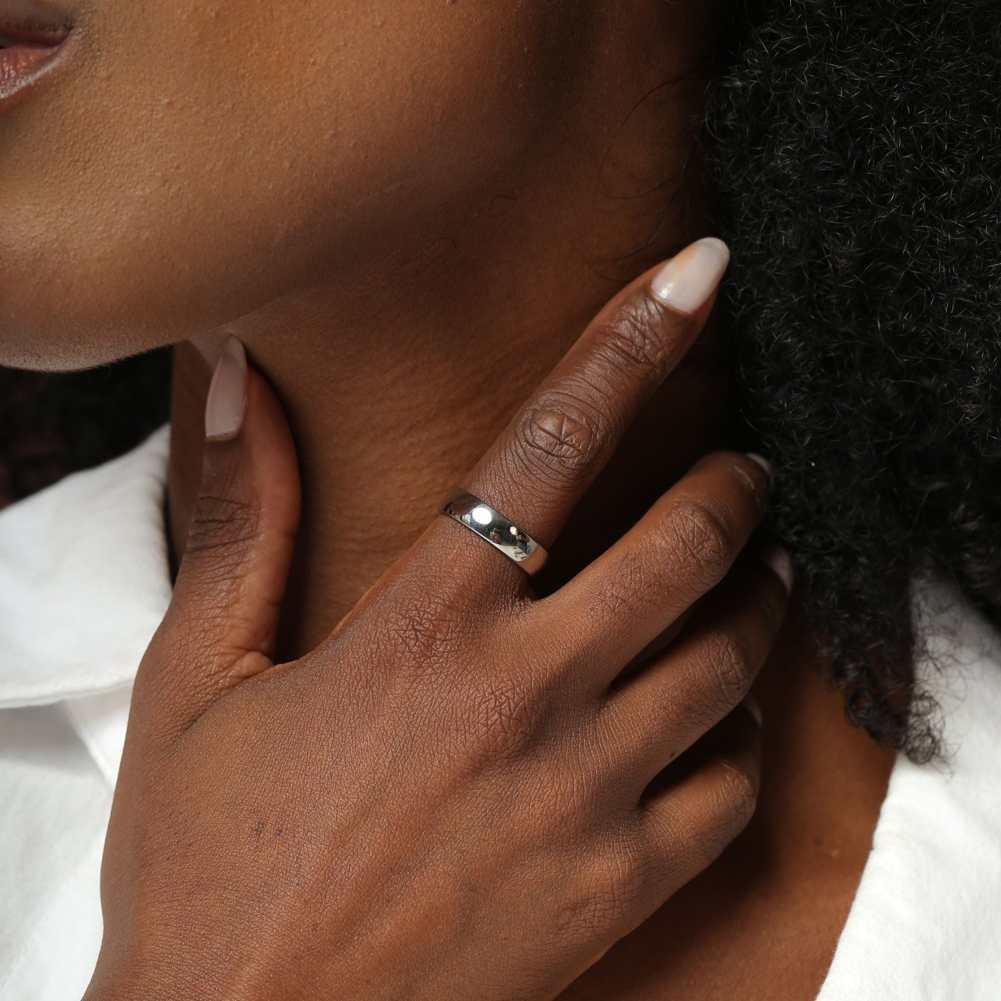 Silver Lola Ring - Cali Tiger