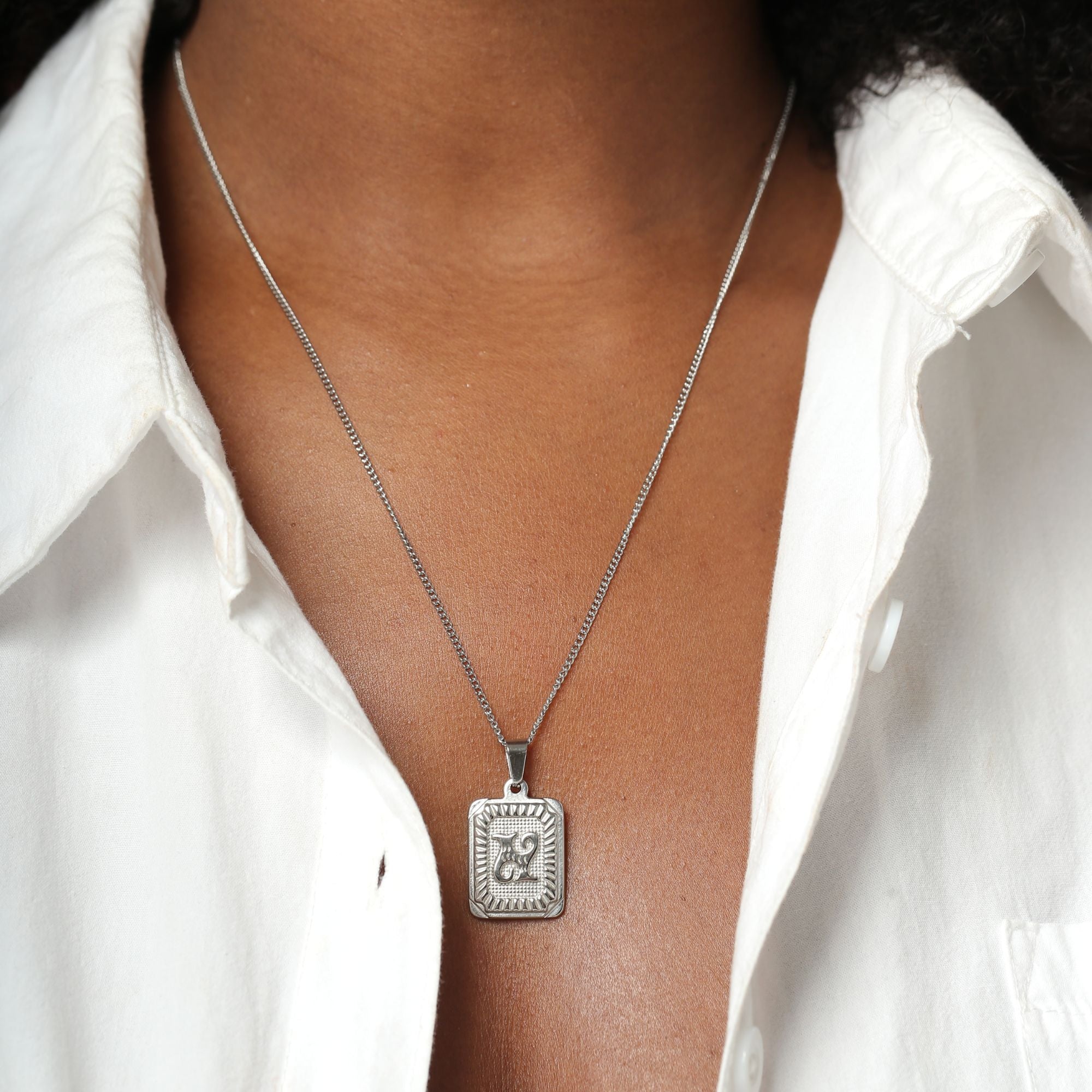 Silver Sienna Necklace - Cali Tiger