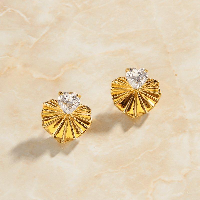 Andrea Earrings - Cali Tiger