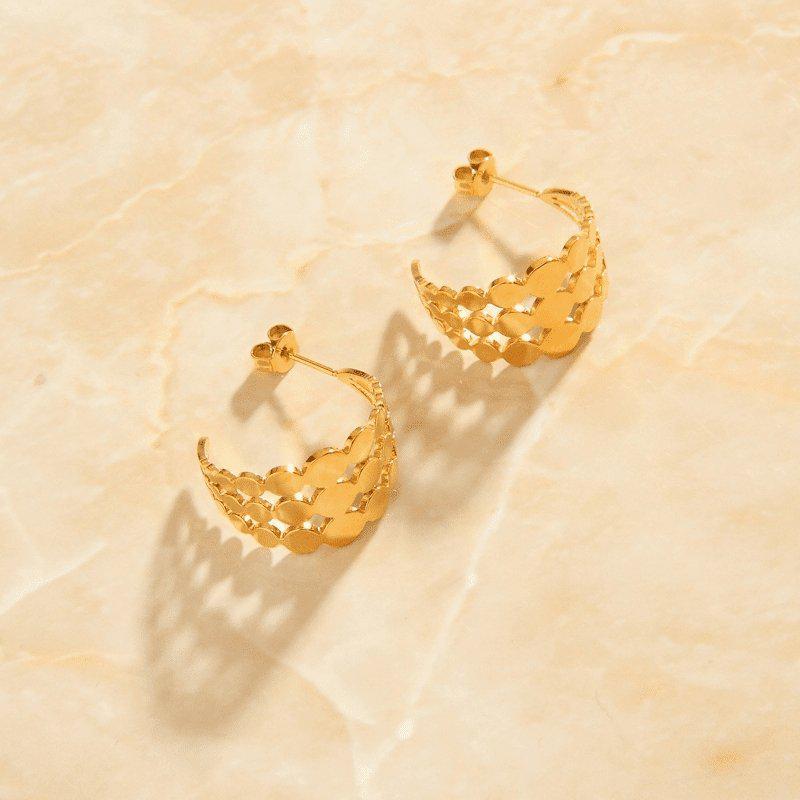 Caelia Hoops - Cali Tiger