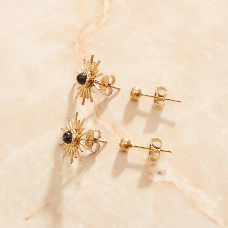 Calli Earrings - Cali Tiger