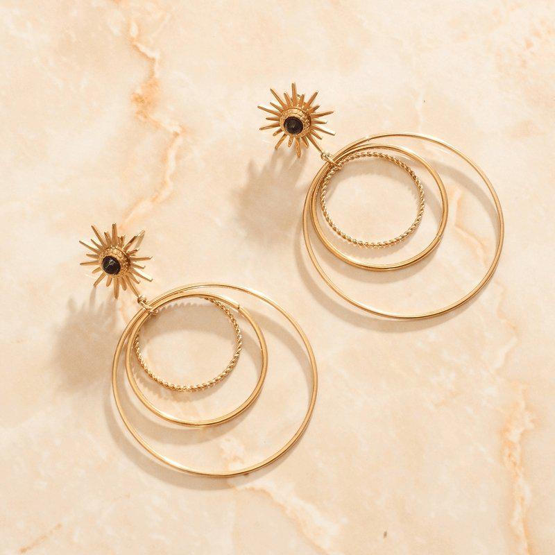 Calvina Earrings - Cali Tiger