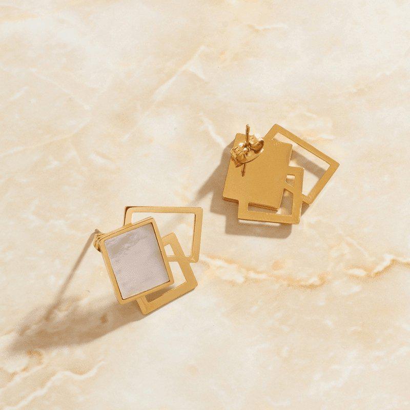 Clarice Earrings - Cali Tiger