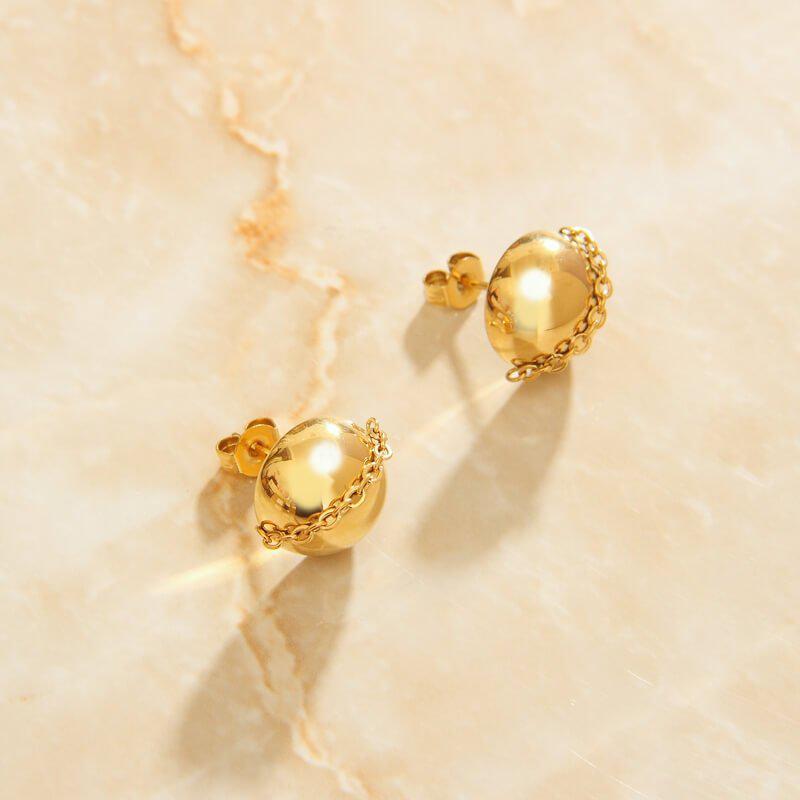 Edda Earrings - Cali Tiger