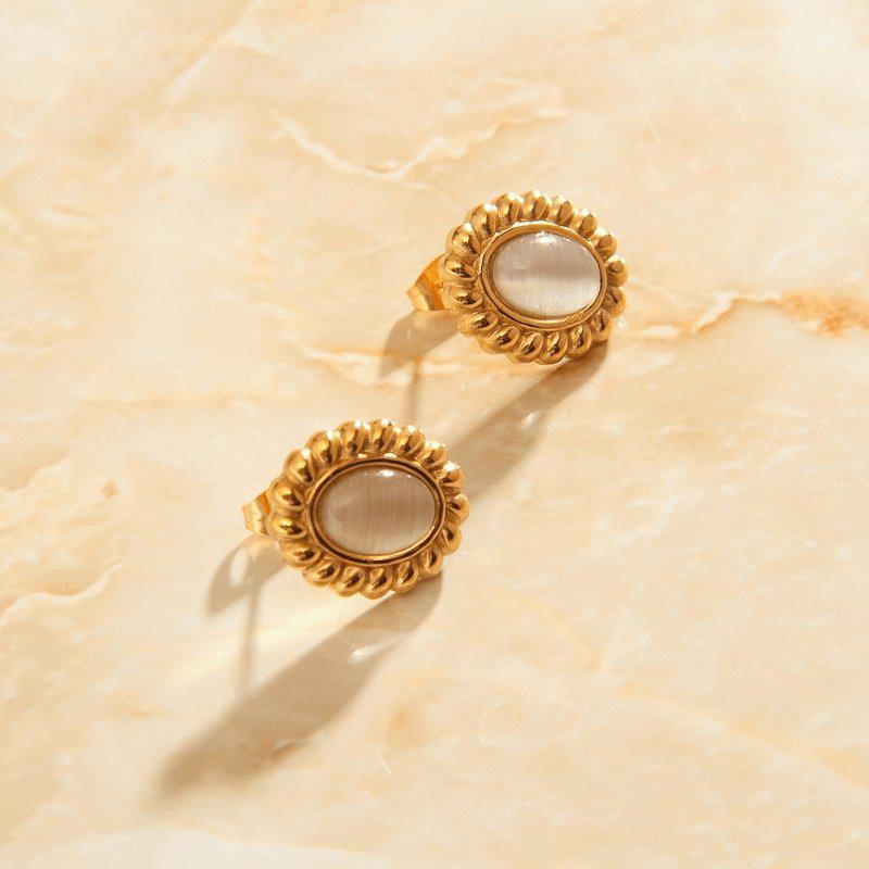 Gulielma Earrings - Cali Tiger