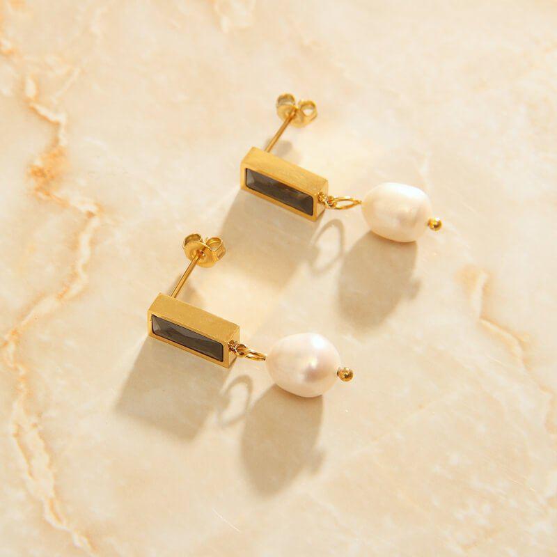 Onyxia Earrings - Cali Tiger