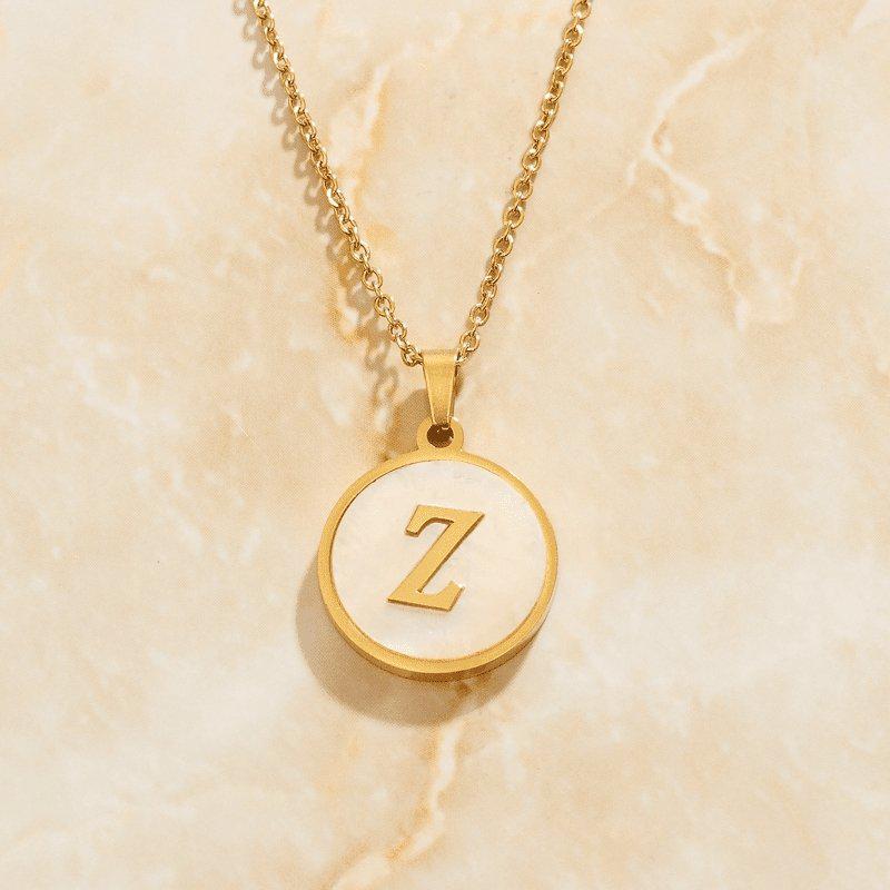 Shell Letter Necklaces 2.0 - Cali Tiger